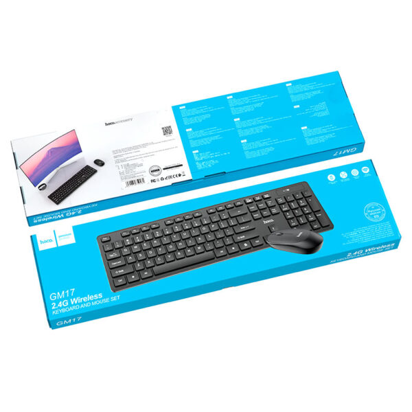 Keyboard + mouse set “GM17” wireless
